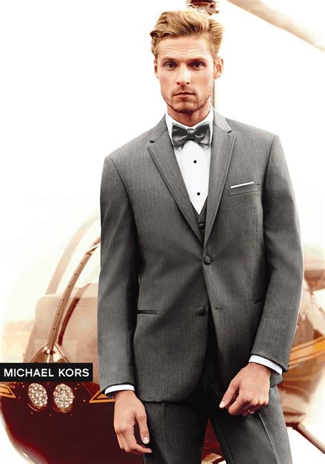 michael kors tuxedo grey|Michael Kors white pant suits.